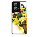 zelda with pikachu pokemon Motorola Moto Edge 2024 Case BC1139
