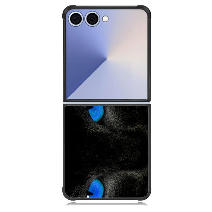 BLACK CAT EYES Samsung Galaxy Z Flip 7 Case BC1146