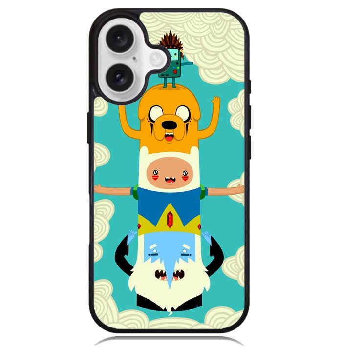 Adventure Time Art Totem Z1127 iPhone 16 Plus Case