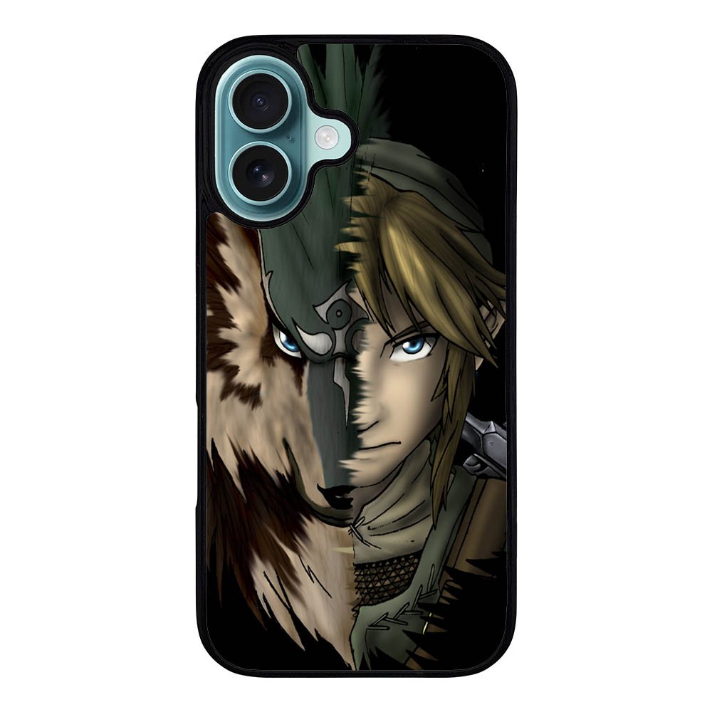 ZELDA LINK WOLF TRIFORCE Case iPhone 16 Plus BC1150