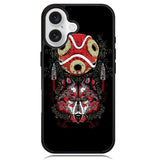 princes mononoke mask art Z1258 iPhone 16 Case
