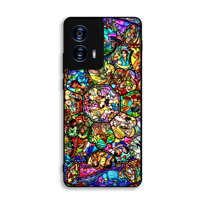 All Disney Heroes Stained Glass Motorola Moto G Power 5G 2024 Case FE4402