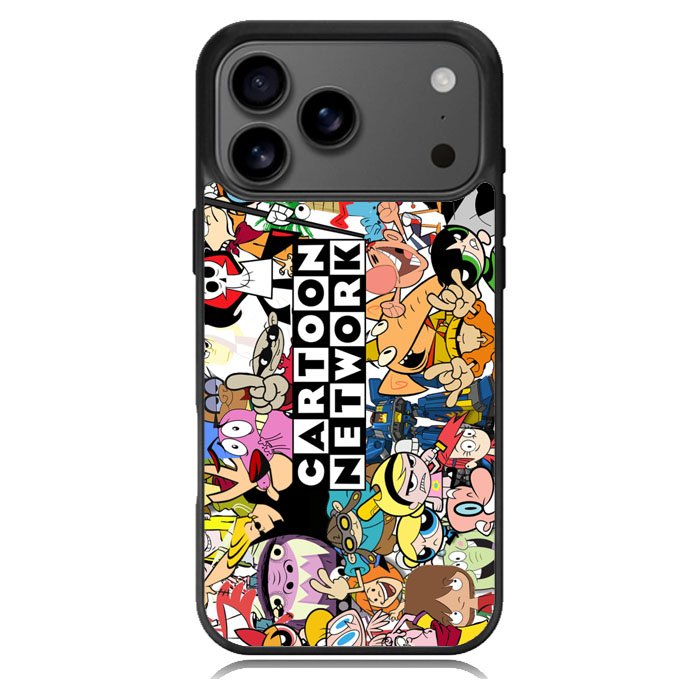 cartoon network collage iPhone 17 Pro Case BC1158