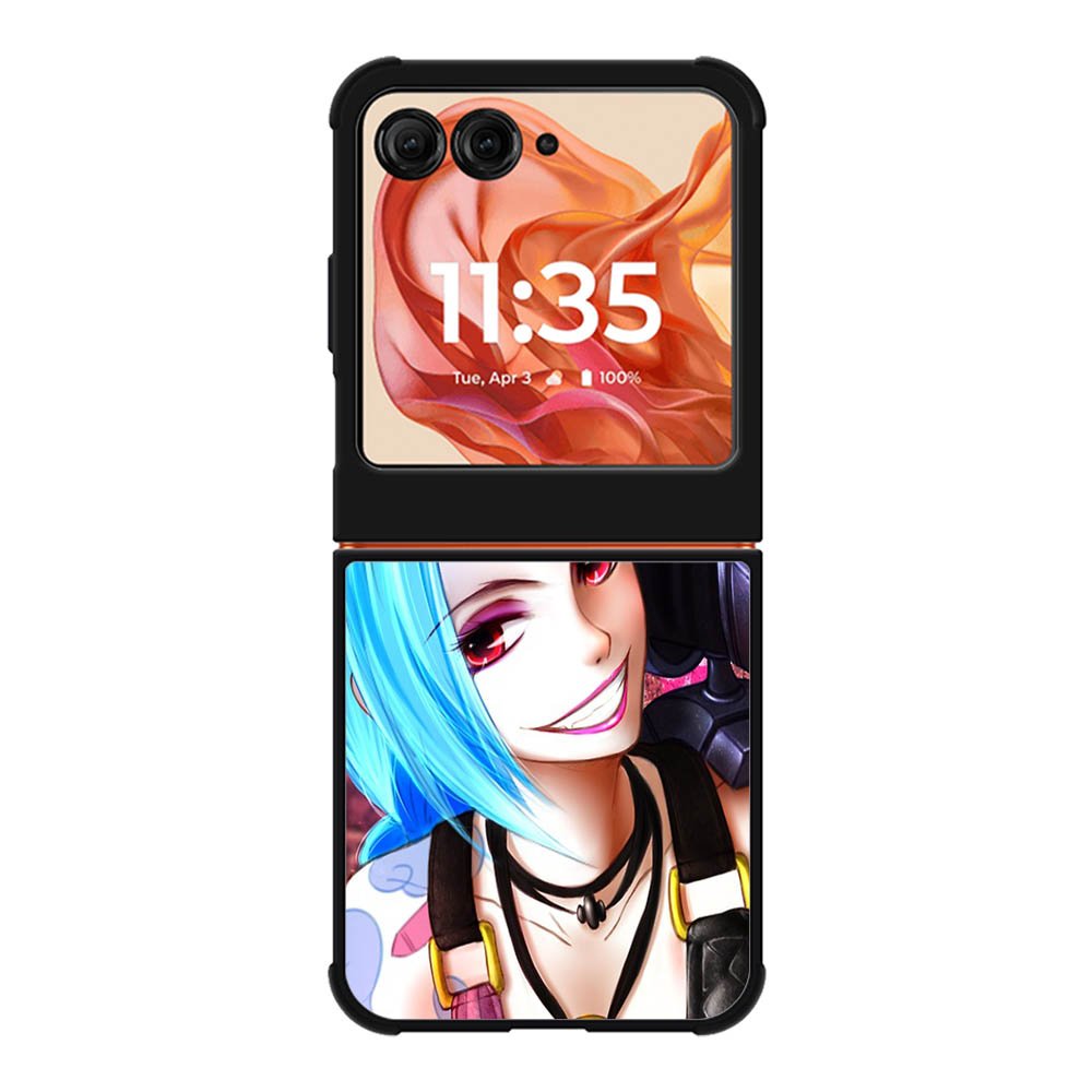 Jinx League of Legends Fan Art Motorola Moto Razr 2025/2024 , Moto Razr 60/50 Case BC1161