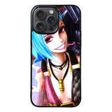Jinx League of Legends Fan Art Case iPhone 15 Pro BC1161