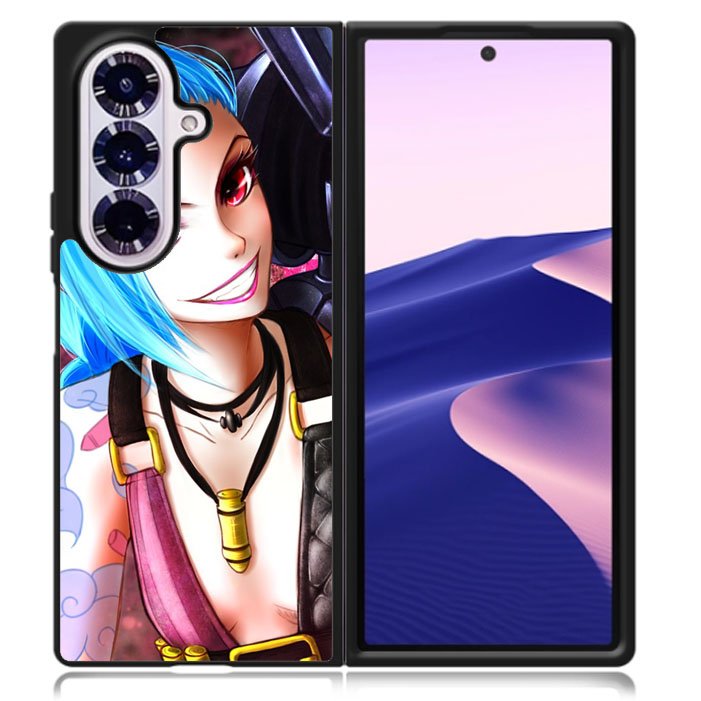 Jinx League of Legends Fan Art Samsung Galaxy Z Fold 7 5G Case BC1161