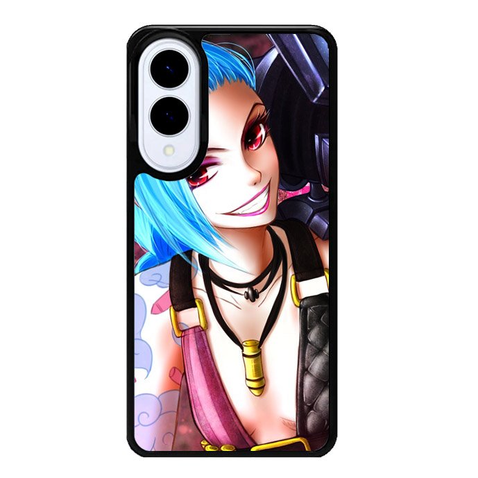 Jinx League of Legends Fan Art Samsung Galaxy S25 Edge Case BC1161