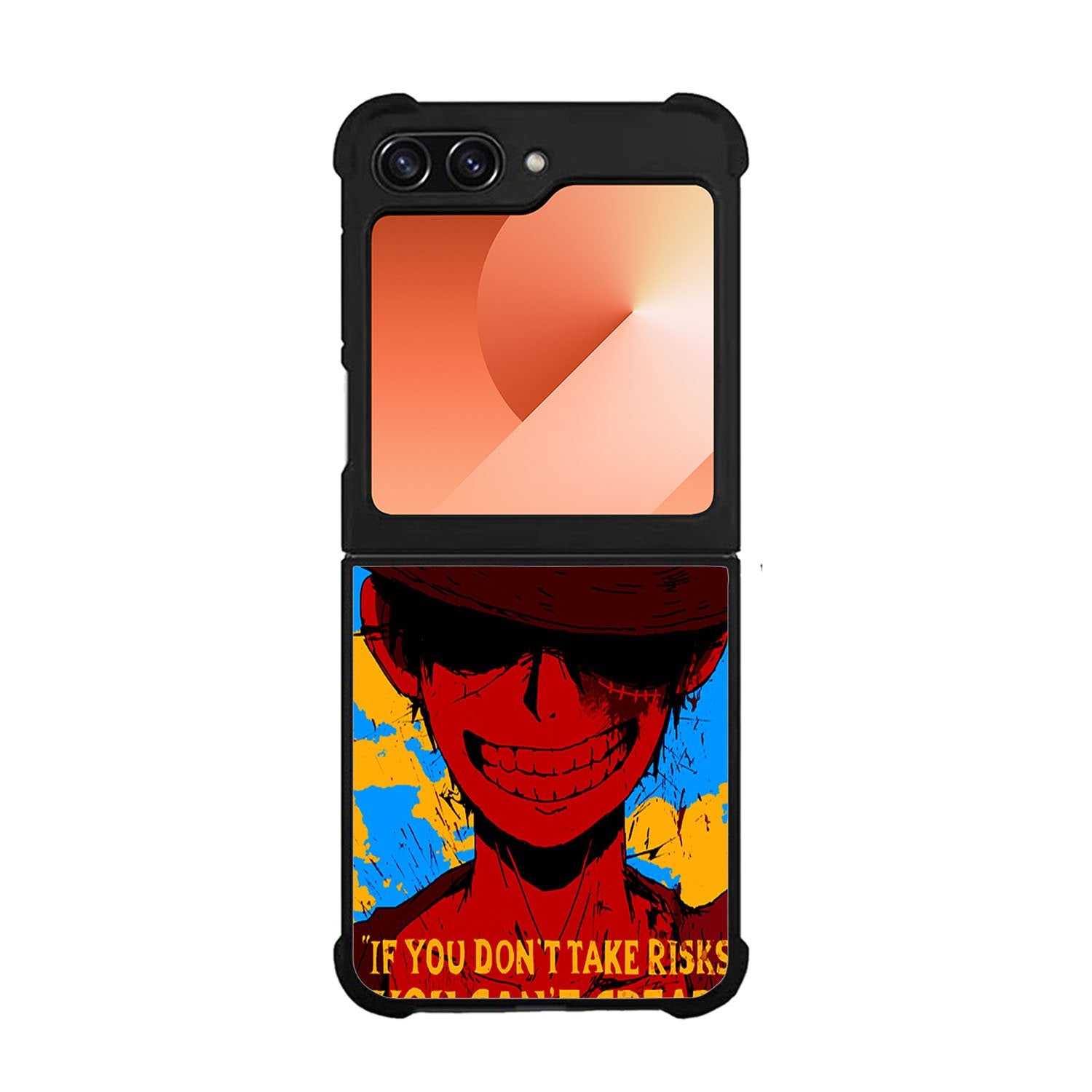 Luffy One Piece Quote Case Samsung Galaxy Z Flip 6 5G BC1163