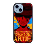 Luffy One Piece Quote Case iPhone 15 BC1163