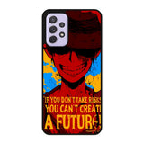Luffy One Piece Quote Samsung Galaxy A23 5G Case BC1163