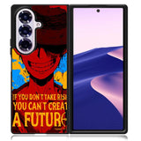 Luffy One Piece Quote Samsung Galaxy Z Fold 7 5G Case BC1163