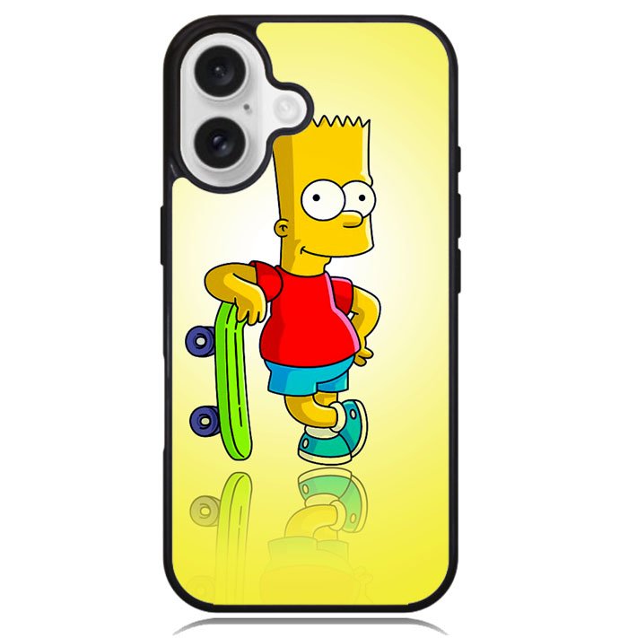 bart simpsons Z1606 iPhone 16 Plus Case