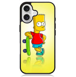 bart simpsons Z1606 iPhone 16 Plus Case