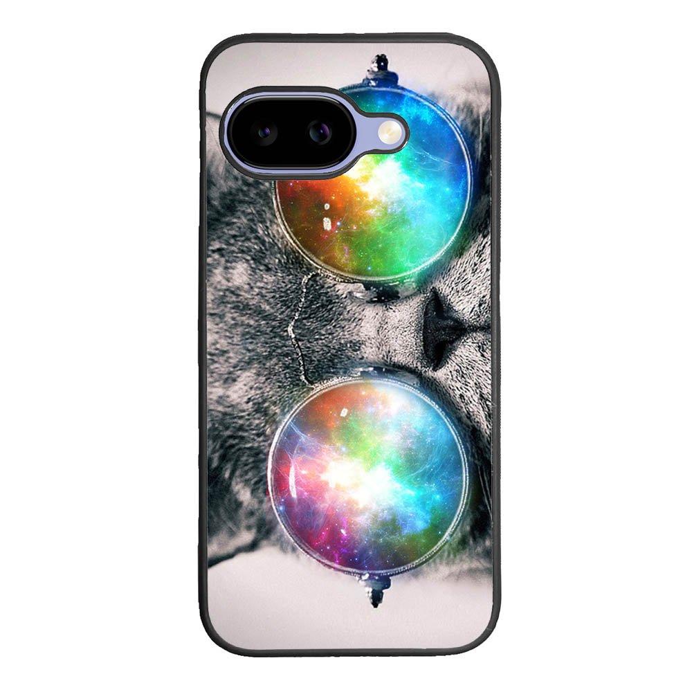 space cat glasses Google Pixel 10A Case BC1166
