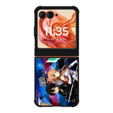 sword art online kirito and asuna Motorola Moto Razr 2025/2024 , Moto Razr 60/50 Case BC1171