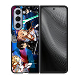sword art online kirito and asuna Case Samsung Galaxy z Fold 5 5G BC1171