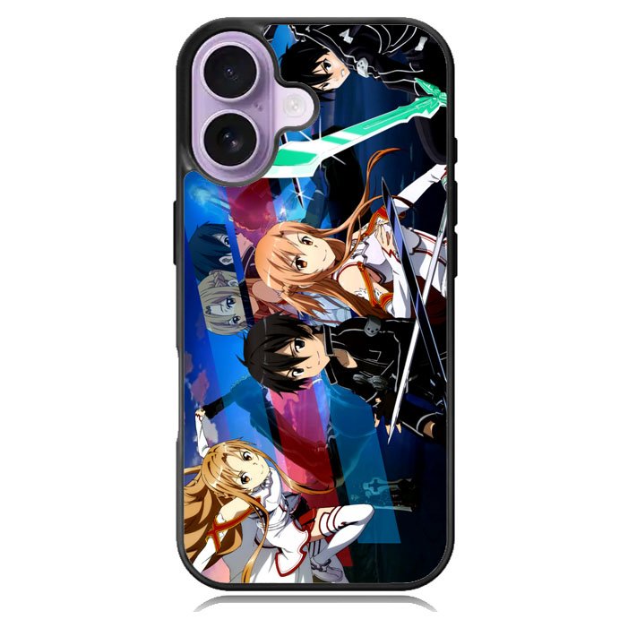 sword art online kirito and asuna iPhone 17 Case BC1171