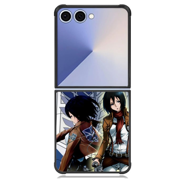 ATTACK ON TITAN MIKASA Samsung Galaxy Z Flip 7 Case BC1175