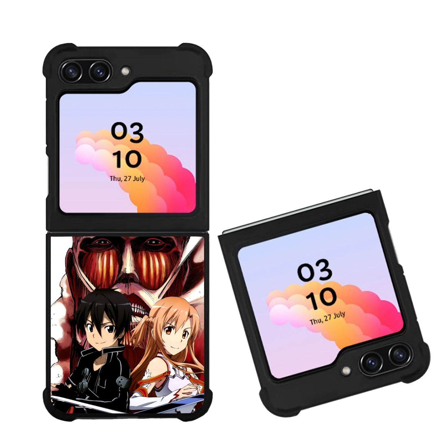 Sword Art Online titan Case Samsung Galaxy Z Flip 5 5G BC1184