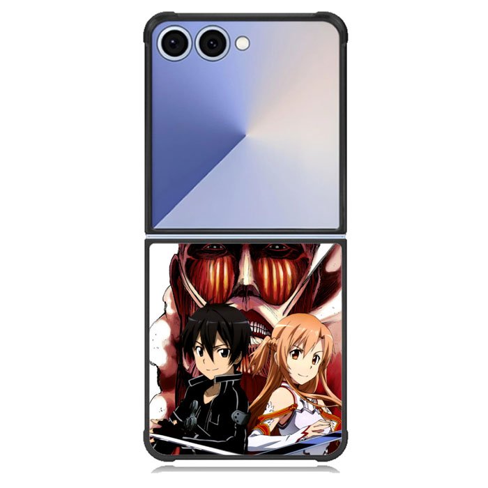 Sword Art Online titan Samsung Galaxy Z Flip 7 Case BC1184