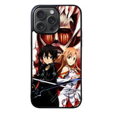 Sword Art Online titan Case iPhone 15 Pro Max BC1184