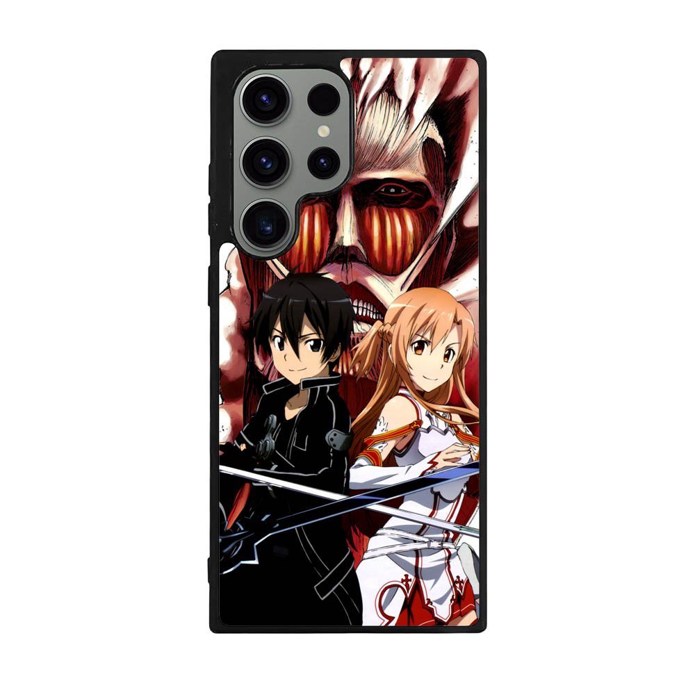 Sword Art Online titan Case Samsung Galaxy S24 Ultra 5G BC1184