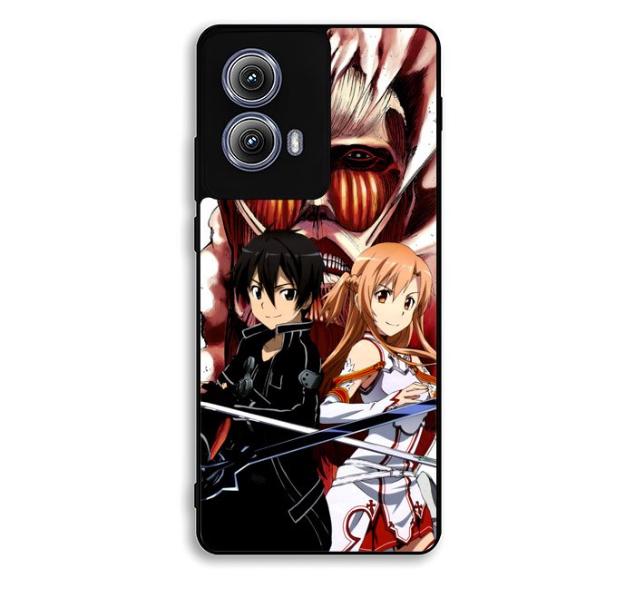 Sword Art Online titan Motorola Moto Edge 2024 Case BC1184