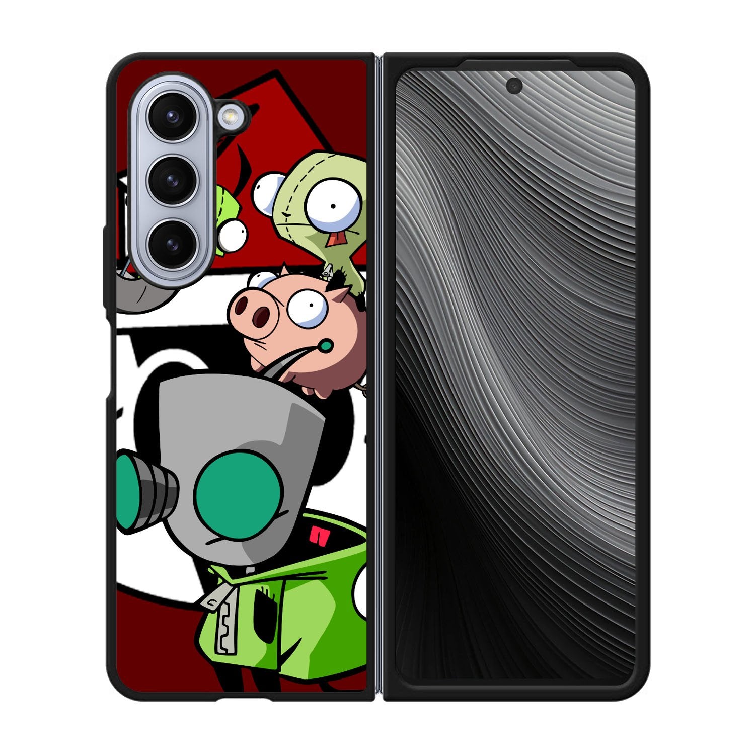 Gir Invader Zim christmas Case Samsung Galaxy z Fold 5 5G BC1190