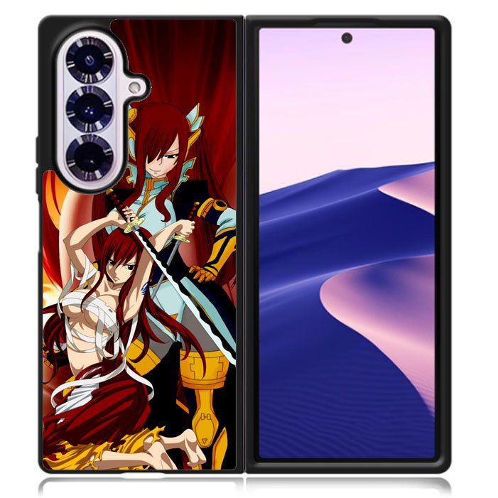 Fairy Tail Erza Samsung Galaxy Z Fold 7 5G Case BC1193