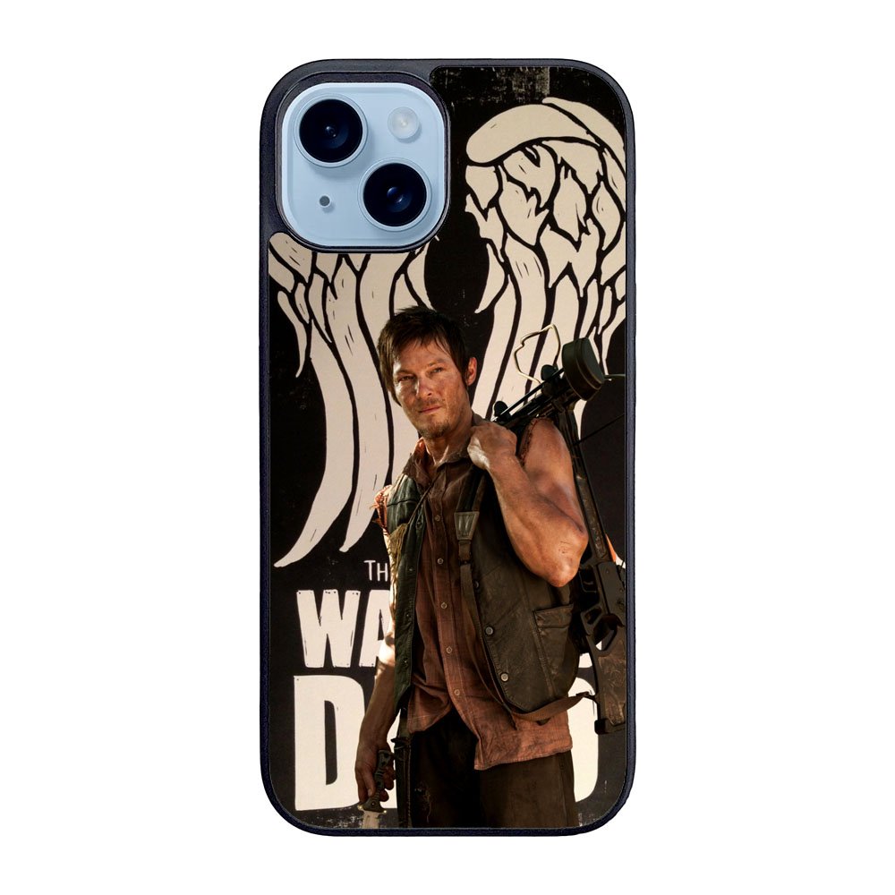The Walking Dead Daryl Dixon Wings Case iPhone 15 Plus BC1195