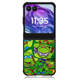 Teenage Mutant Ninja Turtles Collage 1st Motorola Moto Razr 2024 , Moto Razr 50 Case
