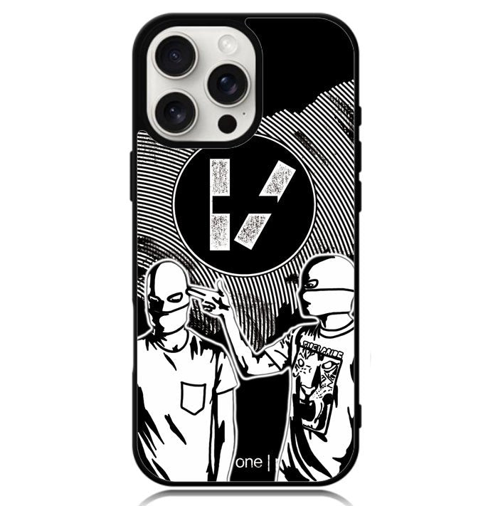 Twenty One Pilots Monochrome Z2800 iPhone 16 Pro Max Case