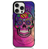 Sugar Skull Colorful Case iPhone 16 Pro BC1197