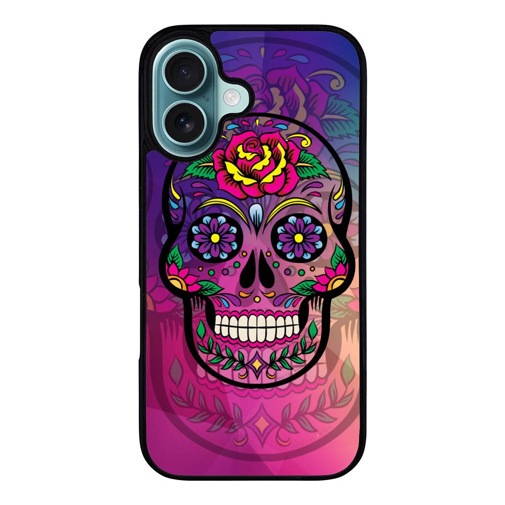 Sugar Skull Colorful Case iPhone 16 Plus BC1197