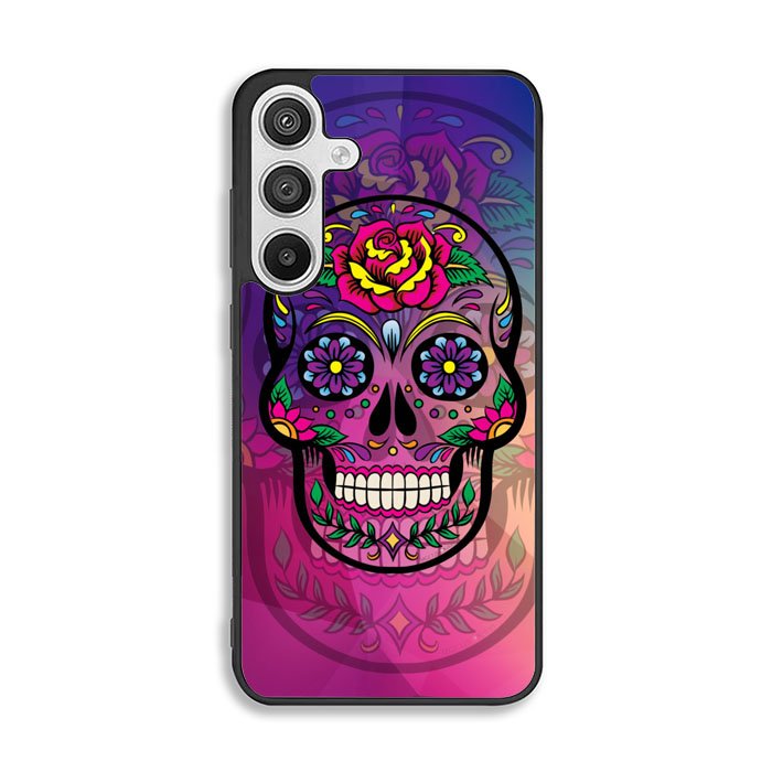 Sugar Skull Colorful Samsung Galaxy A26 Case BC1197