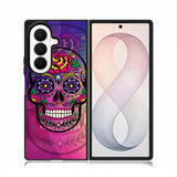 Sugar Skull Colorful Samsung Galaxy Z Fold 8 Ultra Case BC1197