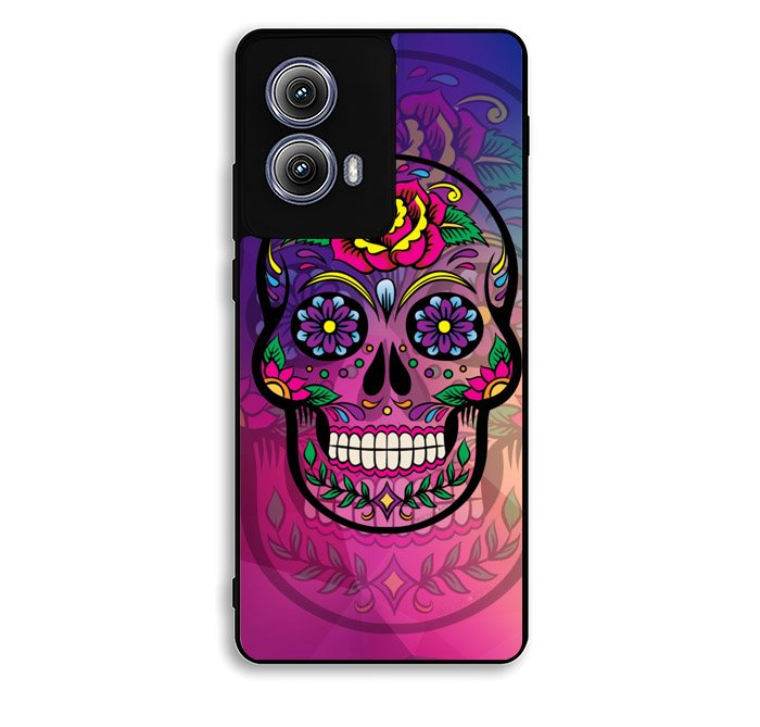 Sugar Skull Colorful Motorola Moto Edge 2024 Case BC1197