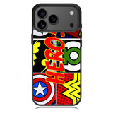 Pop Comic Super Hero Logo Z2840 iPhone 18 Pro Max Case