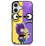 Minions Face Yellow And Purple Z2879 iPhone 16 Plus Case