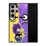 Minions Face Yellow And Purple Z2879 Samsung Galaxy S25 Ultra 5G Case