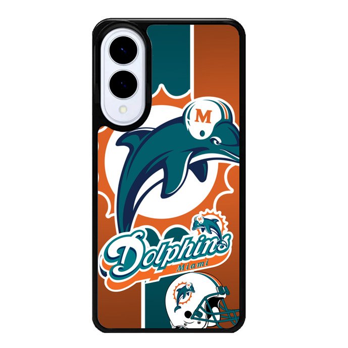 Miami Dolphins Samsung Galaxy S25 Edge Case BC1205