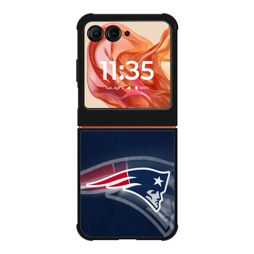 New England Patriots Motorola Moto Razr 2025/2024 , Moto Razr 60/50 Case BC1206