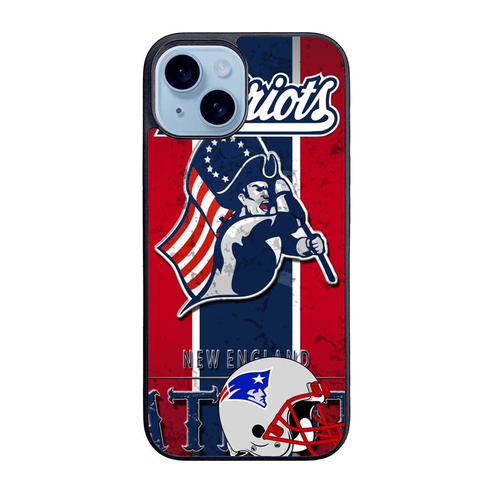 New England Patriots Case iPhone 15 Plus BC1207