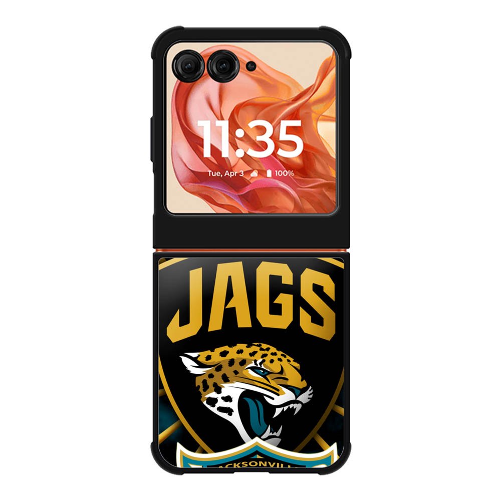 Jacksonville Jaguars Motorola Moto Razr 2025/2024 , Moto Razr 60/50 Case BC1212