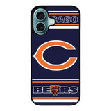 Chicago Bears Case iPhone 16 Plus BC1222