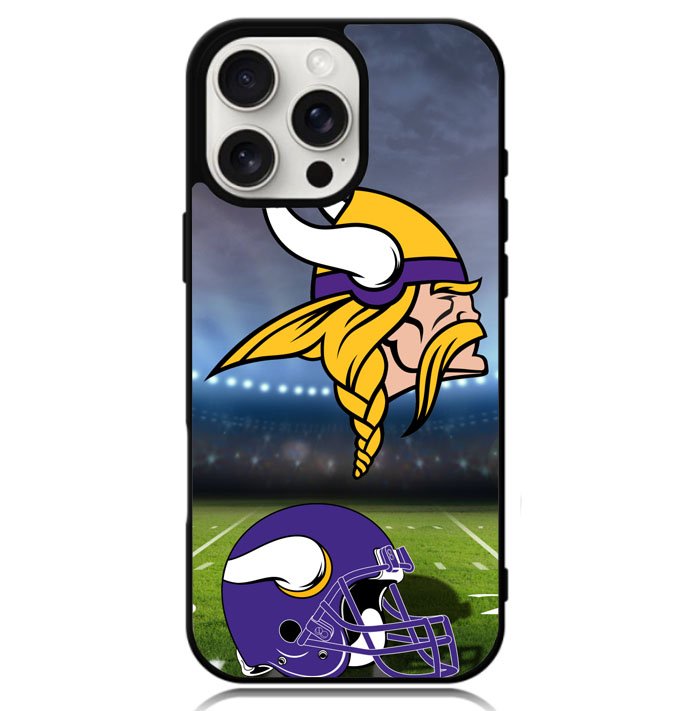 Minnesota Vikings logo Case iPhone 16 Pro BC1224