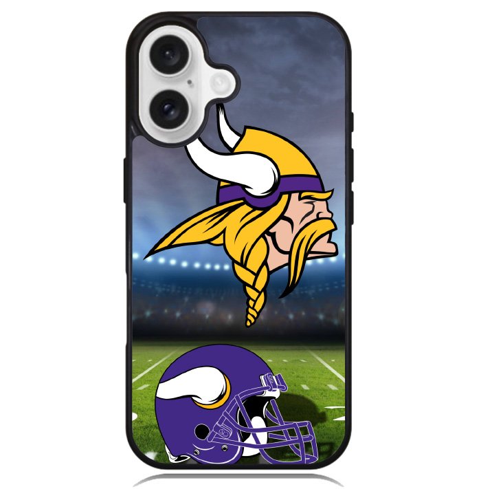 Minnesota Vikings logo Case iPhone 16 BC1224