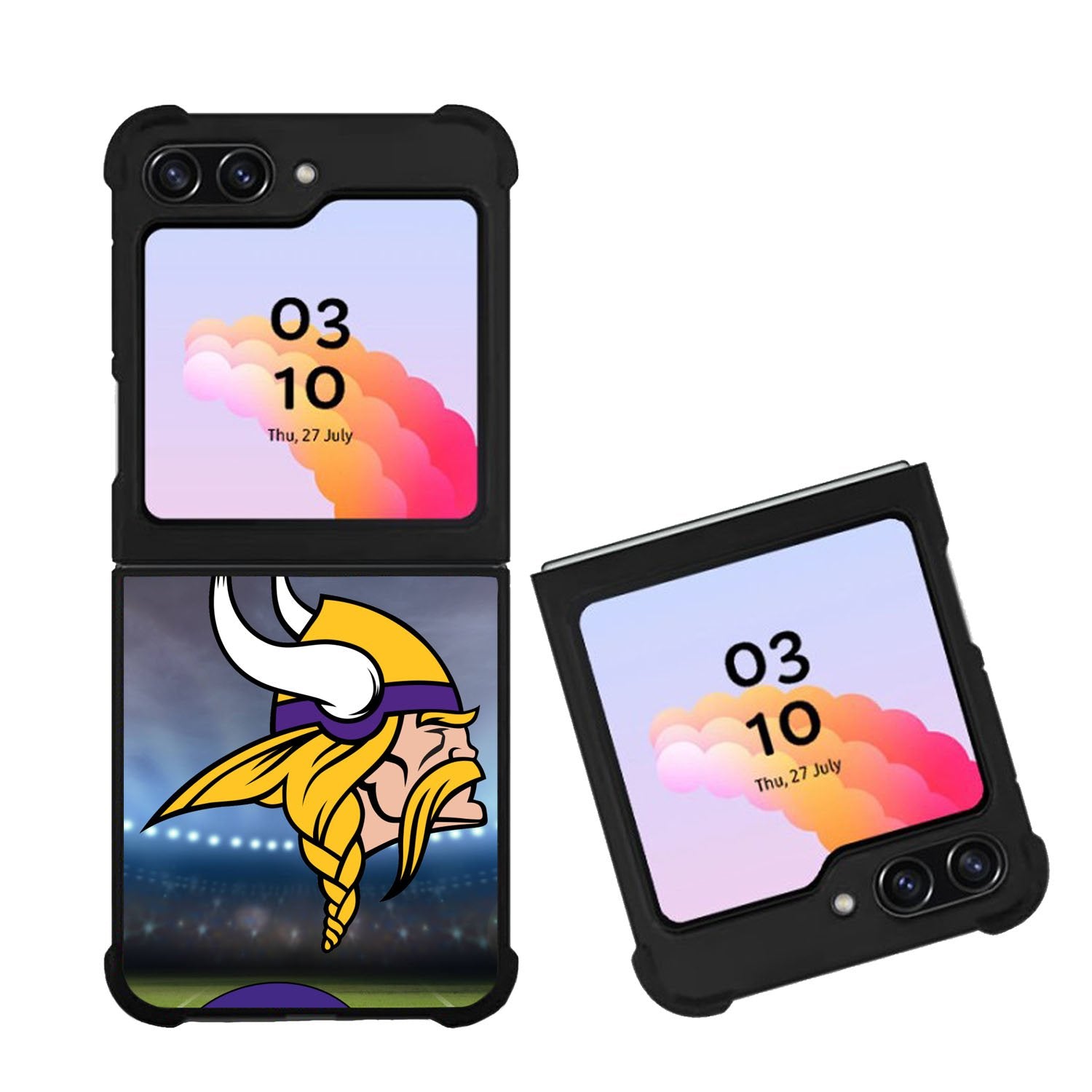 Minnesota Vikings logo Case Samsung Galaxy Z Flip 5 5G BC1224