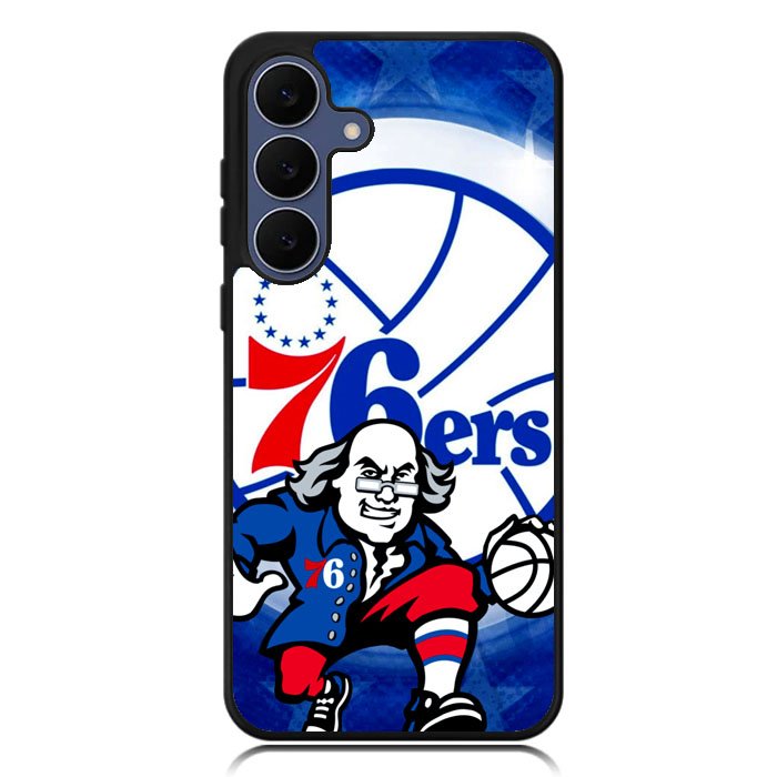 Philadelphia 76ers Samsung Galaxy S25 FE Case BC1234