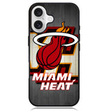 Miami Heat Case iPhone 16 BC1237